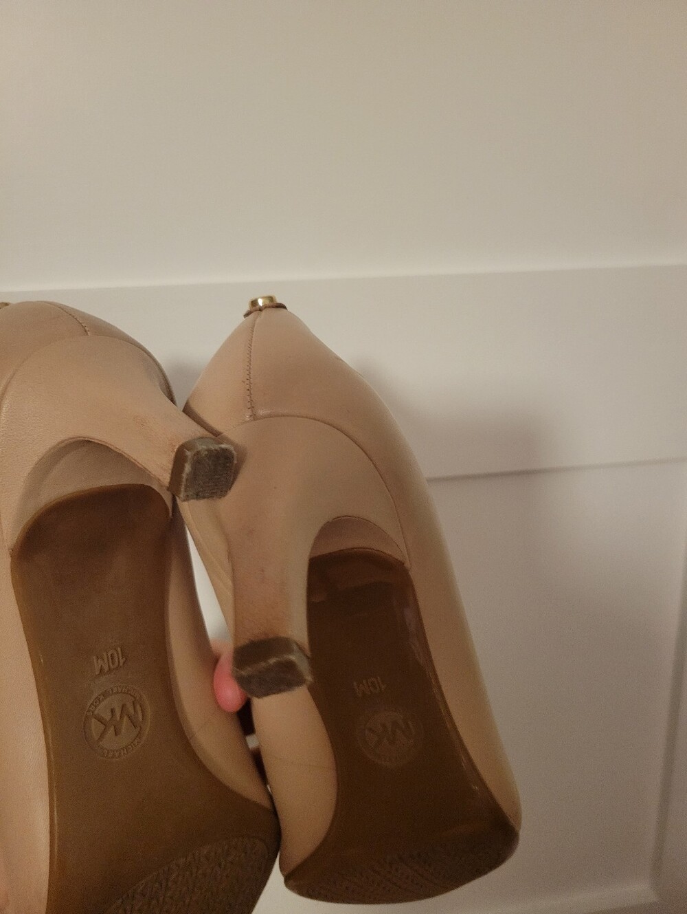 Michael Kors Nude Color Heels - Picture 7 of 9
